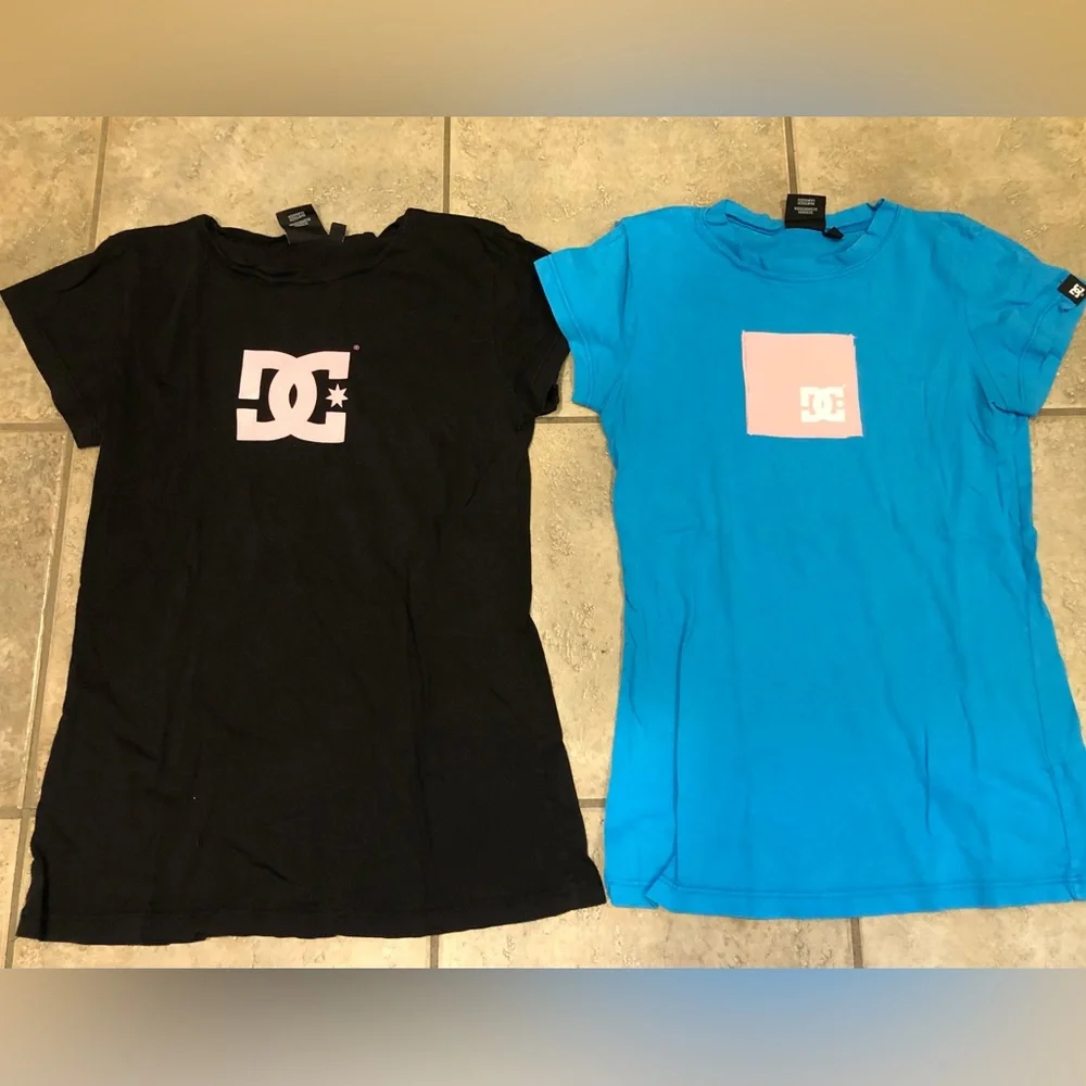 -Juniors DC Shoes Tee Short Bundle - Picture 1 of 7